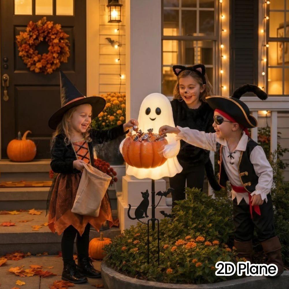 Soporte Decorativo de Calabaza - Outdoor Lighting Yard Stakes reseña y precio