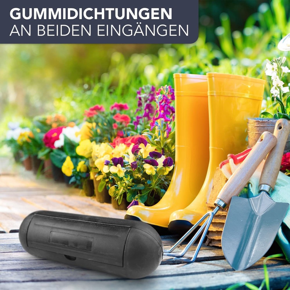 Caja de seguridad impermeable  - Outdoor Lighting Junction reseña y precio