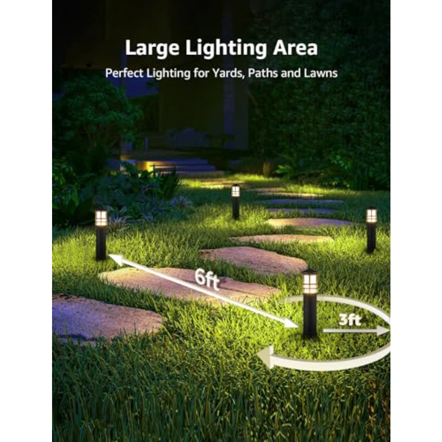 Paquete de 4 Luces LED de Bajo - Outdoor Lighting Low Voltage reseña y precio