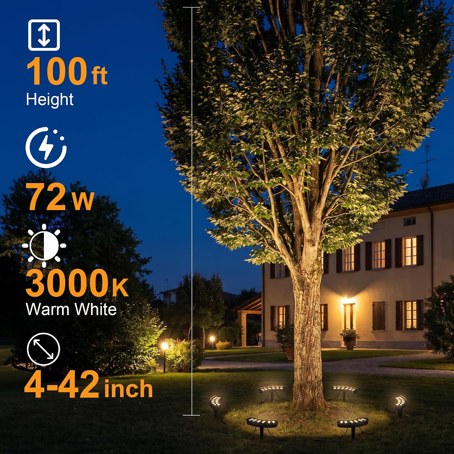 Luces LED para Árboles de Exte - Outdoor Lighting Low Voltage reseña y precio