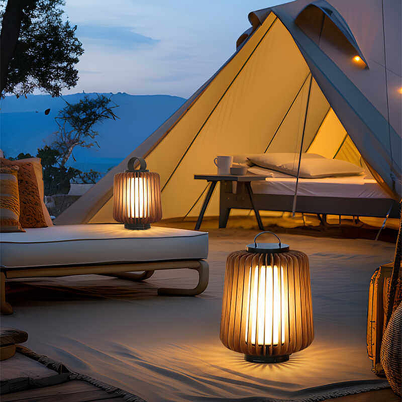 Lámpara de pie luminosa para p - Outdoor Lighting Garden reseña y precio