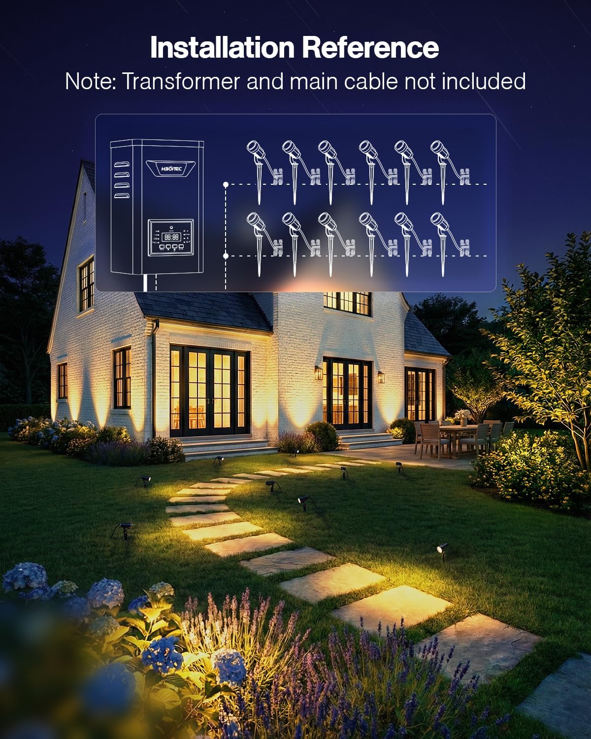 Paquete de Doce Conectores Fas - Outdoor Lighting Low Voltage reseña y precio