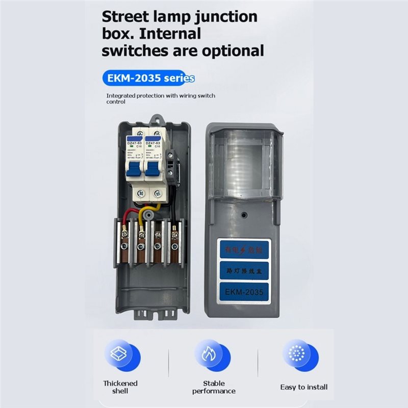 Caja de conexiones para alumbr - Outdoor Lighting Junction reseña y precio